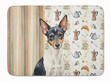 Load image into Gallery viewer, Toy Fox Terrier Coffee Bar Memory Foam Kitchen Mat