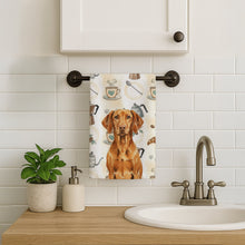 Load image into Gallery viewer, Vizsla Coffee Bar Kitchen Towel