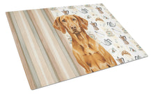 Load image into Gallery viewer, Vizsla Coffee Bar Glass Cutting Board