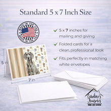 Load image into Gallery viewer, Weimaraner Coffee Bar Greeting Cards Pack of 8