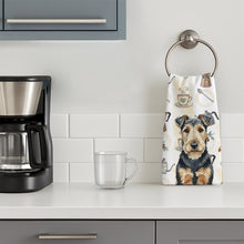 Load image into Gallery viewer, Welsh Terrier Coffee Bar Kitchen Towel