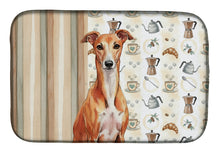 Load image into Gallery viewer, Red Whippet Coffee Bar Dish Drying Mat