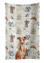 Load image into Gallery viewer, Red Whippet Coffee Bar Kitchen Towel