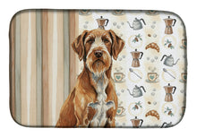 Load image into Gallery viewer, Wirehaired Pointing Griffon Coffee Bar Dish Drying Mat
