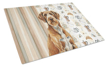 Load image into Gallery viewer, Wirehaired Pointing Griffon Coffee Bar Glass Cutting Board