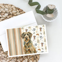 Load image into Gallery viewer, Chestnut Wirehaired Pointing Griffon Coffee Bar Greeting Cards Pack of 8
