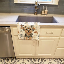 Load image into Gallery viewer, Yorkiepoo Coffee Bar Kitchen Towel
