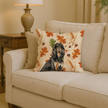 Load image into Gallery viewer, Black &amp; Tan Afghan Hound Heirloom Fall Throw Pillow