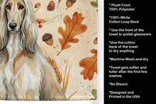 Load image into Gallery viewer, Afghan Hound Heirloom Fall Kitchen Towel