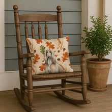 Load image into Gallery viewer, Afghan Hound Heirloom Fall Throw Pillow