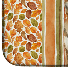 Load image into Gallery viewer, Brindle Akita Heirloom Fall Dish Drying Mat