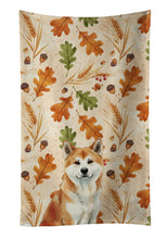 Load image into Gallery viewer, Red Akita Heirloom Fall Kitchen Towel