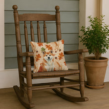Load image into Gallery viewer, Red Akita Heirloom Fall Throw Pillow