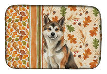 Load image into Gallery viewer, Sesame Akita Heirloom Fall Dish Drying Mat