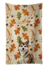 Load image into Gallery viewer, Sesame Akita Heirloom Fall Kitchen Towel