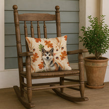 Load image into Gallery viewer, Sesame Akita Heirloom Fall Throw Pillow