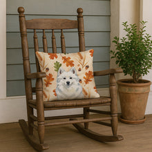 Load image into Gallery viewer, American Eskimo Heirloom Fall Throw Pillow