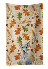 Load image into Gallery viewer, American Hairless Terrier Heirloom Fall Kitchen Towel
