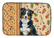 Load image into Gallery viewer, Black Tri American Shepherd Heirloom Fall Dish Drying Mat
