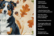Load image into Gallery viewer, Black Tri American Shepherd Heirloom Fall Kitchen Towel