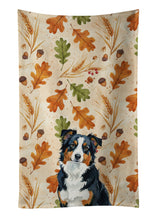 Load image into Gallery viewer, Black Tri American Shepherd Heirloom Fall Kitchen Towel