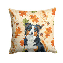 Load image into Gallery viewer, Black Tri American Shepherd Heirloom Fall Throw Pillow