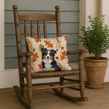 Load image into Gallery viewer, Black Tri American Shepherd Heirloom Fall Throw Pillow