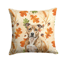 Load image into Gallery viewer, Brindle American Staffordshire Terrier Heirloom Fall Throw Pillow