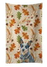 Load image into Gallery viewer, Blue Heeler Australian Cattle Dog Heirloom Fall Kitchen Towel