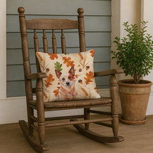 Load image into Gallery viewer, Red Heeler Australian Cattle Dog Heirloom Fall Throw Pillow