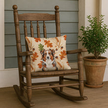 Load image into Gallery viewer, Red Merle Australian Shepherd Heirloom Fall Throw Pillow