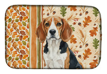 Load image into Gallery viewer, Beagle Heirloom Fall Dish Drying Mat