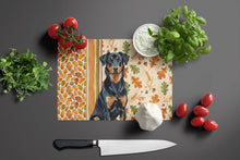 Load image into Gallery viewer, Beauceron Heirloom Fall Glass Cutting Board