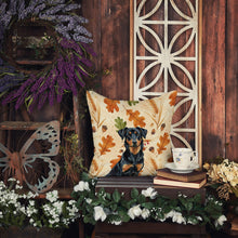 Load image into Gallery viewer, Beauceron Heirloom Fall Throw Pillow
