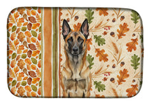 Load image into Gallery viewer, Belgian Malinois Heirloom Fall Dish Drying Mat