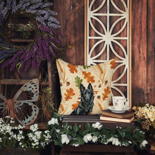 Load image into Gallery viewer, Belgian Sheepdog Groenendael Heirloom Fall Throw Pillow