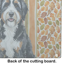 Load image into Gallery viewer, Berndoodle Heirloom Fall Glass Cutting Board