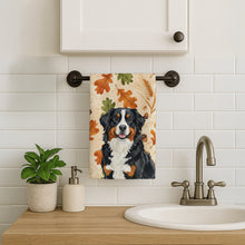 Load image into Gallery viewer, Bernese Mountain Dog Heirloom Fall Kitchen Towel