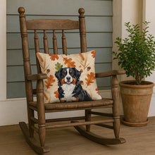 Load image into Gallery viewer, Bernese Mountain Dog Heirloom Fall Throw Pillow