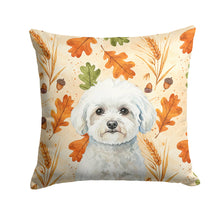 Load image into Gallery viewer, Bichon Frise Heirloom Fall Throw Pillow
