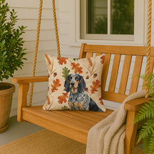 Load image into Gallery viewer, Bluetick Coonhound Heirloom Fall Throw Pillow