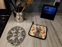 Load image into Gallery viewer, Brindle Boerboel Heirloom Fall Pair of Pot Holders