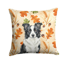 Load image into Gallery viewer, Blue Merle Border Collie Heirloom Fall Throw Pillow