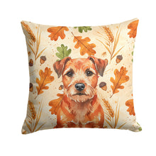 Load image into Gallery viewer, Red Border Terrier Heirloom Fall Throw Pillow
