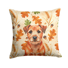 Load image into Gallery viewer, Red Border Terrier Heirloom Fall Throw Pillow