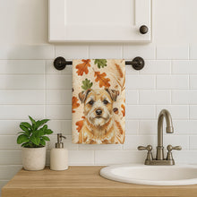 Load image into Gallery viewer, Wheaten Border Terrier Heirloom Fall Kitchen Towel