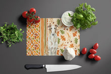Load image into Gallery viewer, Borzoi Heirloom Fall Glass Cutting Board