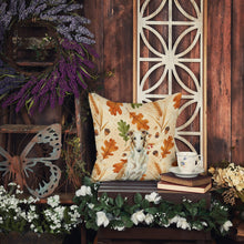 Load image into Gallery viewer, Borzoi Heirloom Fall Throw Pillow