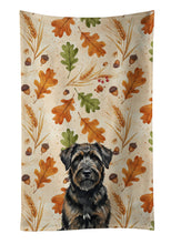 Load image into Gallery viewer, Brindle Bouvier des Flandres Heirloom Fall Kitchen Towel