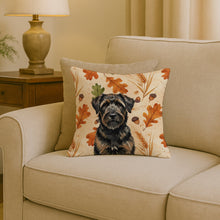 Load image into Gallery viewer, Brindle Bouvier des Flandres Heirloom Fall Throw Pillow